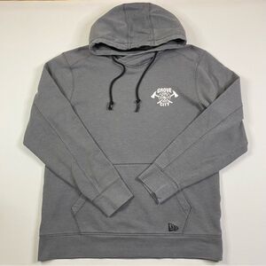 Grove City Fire Department Hoodie Men’s Large New Era‎ Firefighter American Flag